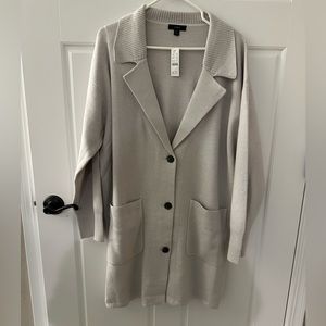 Jcrew Sweater blazer - NWT - XL- Heather Dove